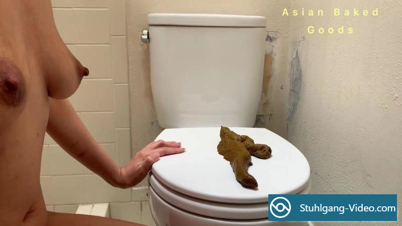 Marinayam19 - Shit on The Toilet Cover, Back View [FullHD 1080p] Stuhlgang Porno