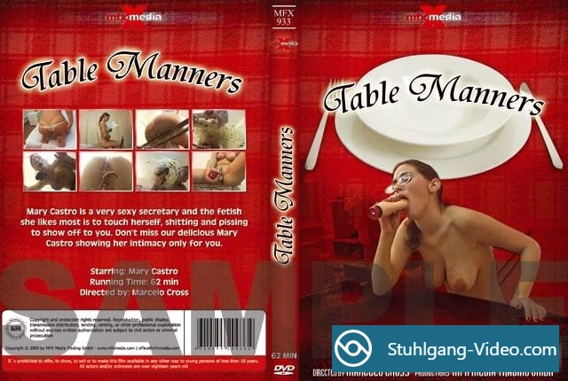 Mary Castro - Table Manners [SD] Stuhlgang Porno