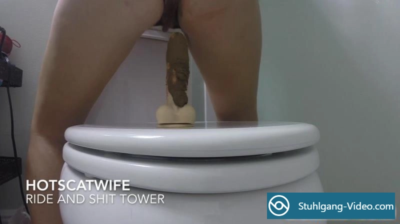 HotScatWife - RIDE and SHIT TOWER [FullHD 1080p] Stuhlgang Porno