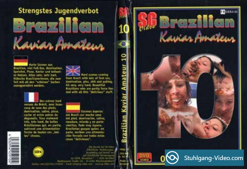 Scat Girls - Brazilian Kaviar Amateur 10 [DVDRip] Scat-Film