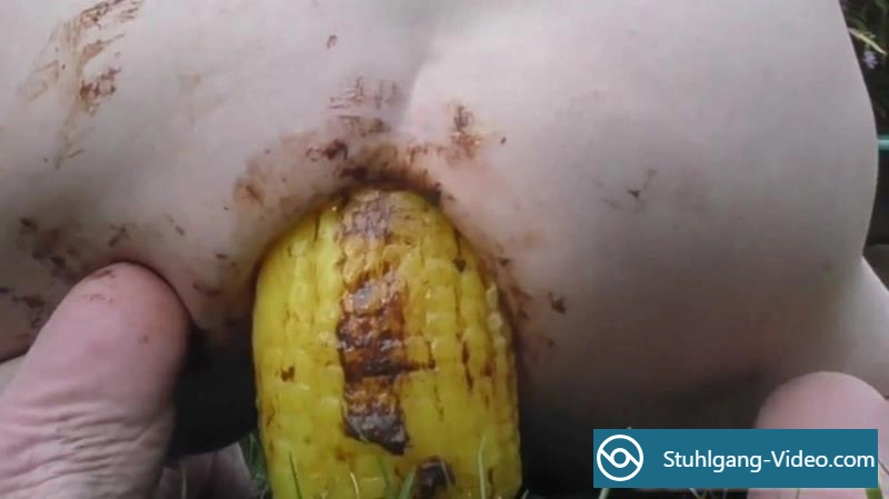 Dirtygardengirl - Shitty Corn Dildo [FullHD 1080p] Stuhlgang Porno