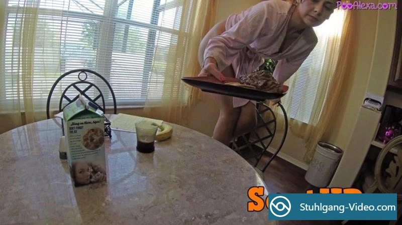 Alexa (Jessica Valentino) - Full Breakfast Plate [4K UHD 1080p] Stuhlgang Porno