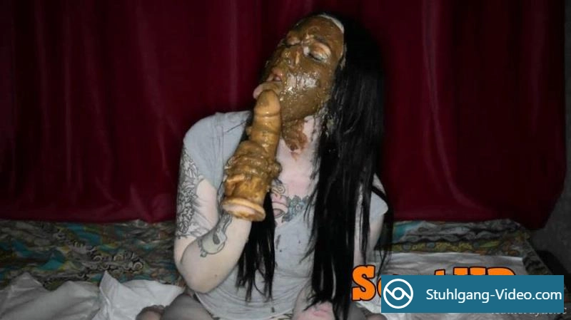 SweetBettyParlour (DirtyBetty) - Food From My Ass On My Face With Dildo [FullHD 1080p] Stuhlgang Porno