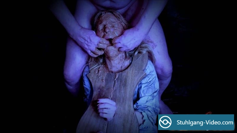 SlutOrgasma - Scat Slut Celeste medieval slave shit training [FullHD 1080p] Stuhlgang Porno