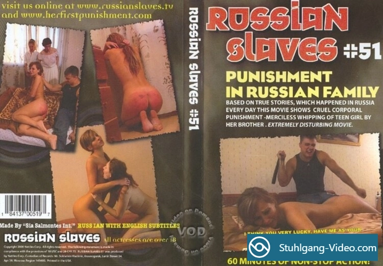 Russian Slaves #51 Punishments in Russian Family [SD] BDSM Porno