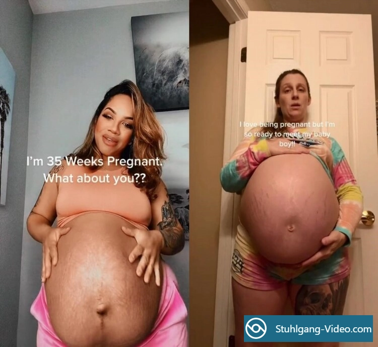 Brookesobasic & Renae W - NN Monster Bump Pregnant Compilation [SiteRip] Schwangere Pornos