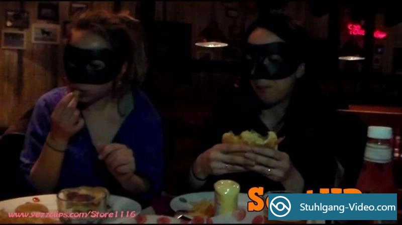 4 Scat Girls - Exercise and Burger for Us and Two Big Shits for You [FullHD 1080p] Stuhlgang Porno