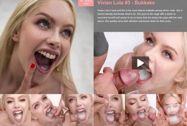 Vivian Lola #3 - Bukkake [FullHD 1080p] Fetisch Porno