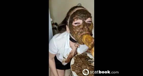 Toilet slave play with 6 loads of shit [FullHD 1080p] Stuhlgang Porno