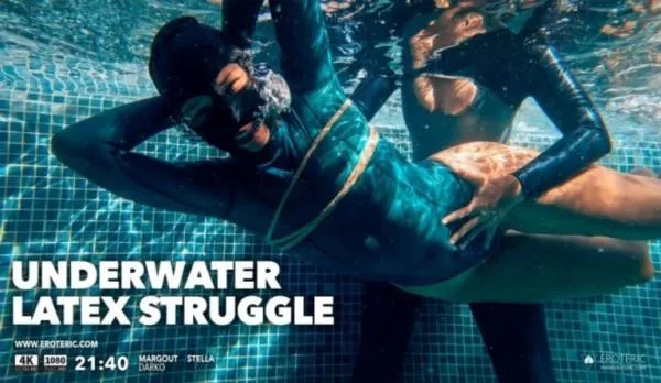 Margout Darko, Stella - Underwater Latex Struggle [4K UHD] Fetisch Porno