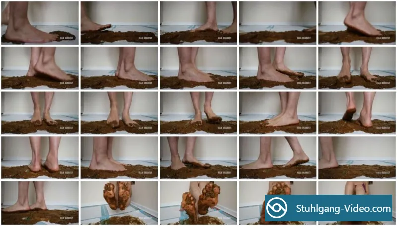 Watch Barefoot Poop Trampling [HD 720p] Scatbook | Poop, Foot Online