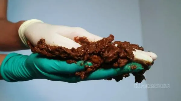 ASMR GLOVED HAND POOP [HD 720p] Scatbook | UK, Defecation