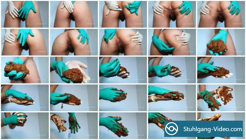 Watch ASMR GLOVED HAND POOP [HD 720p] Scatbook | UK, Defecation Online