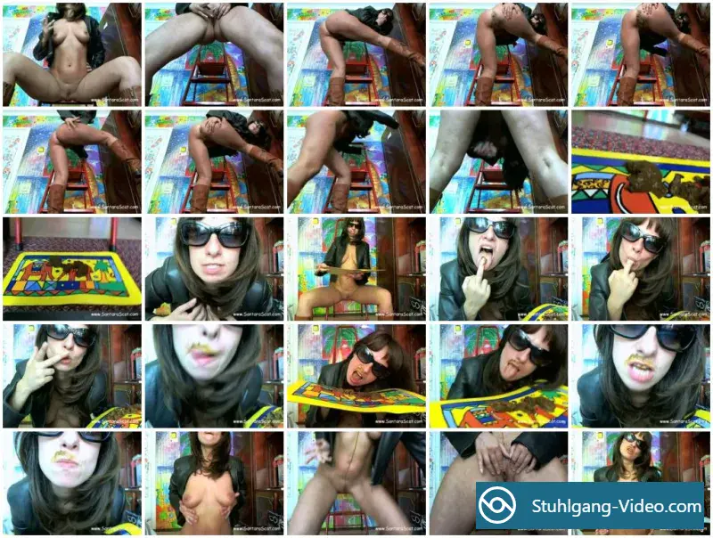 Watch Smoke And Shit [SD] GlamourScat Solo, Pooping Online