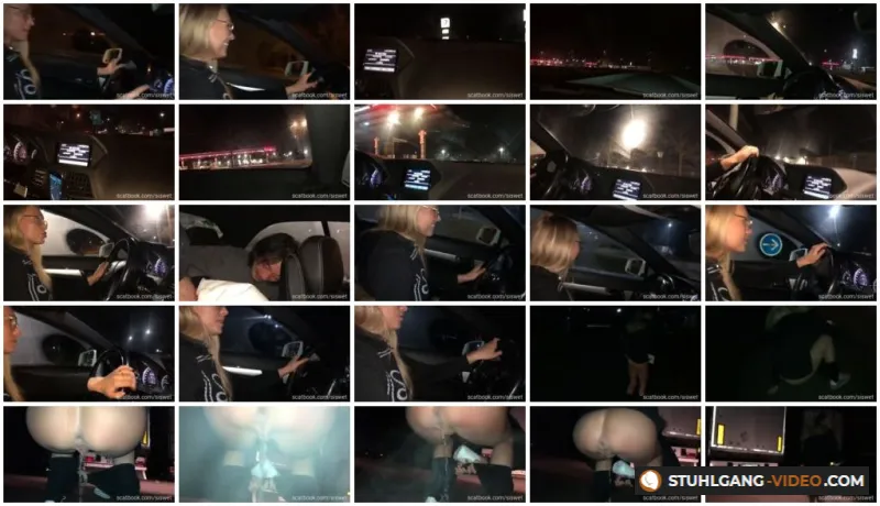 Watch Big Pee In The Parking In France [SD] Scatbook.com Online