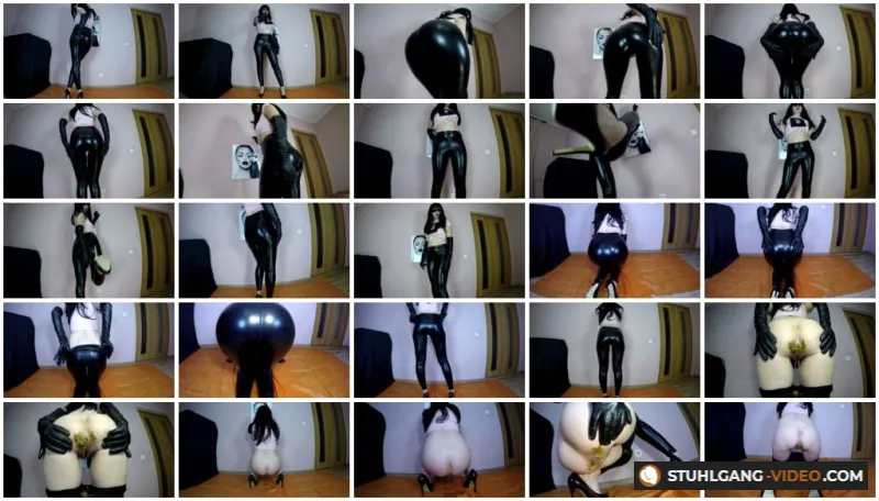 Watch Poo In Black Tight Leggins [UltraHD 4K] ScatShop.com Online