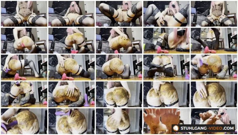 Watch Smearing With Feet [FullHD 1080p] Defecation Online