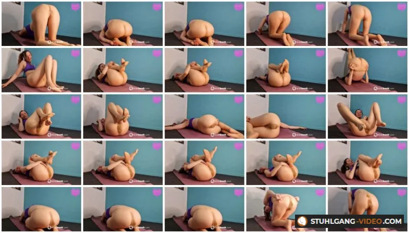 Watch Yoga Pantyhose Load With Poop Replay [FullHD 1080p] Scatbook.com Online