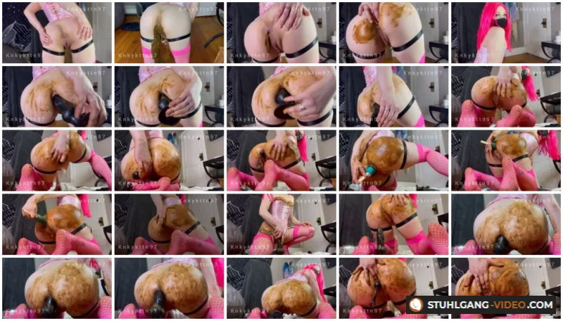 Watch Hot Pink Shit Anal Beads [FullHD 1080p] Defecation Online