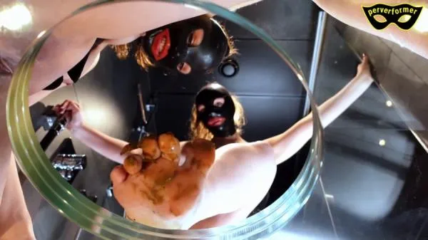 Shit Pressed Into Your Mouth With Our Dirty Feet [FullHD 1080p] Perverformer.com