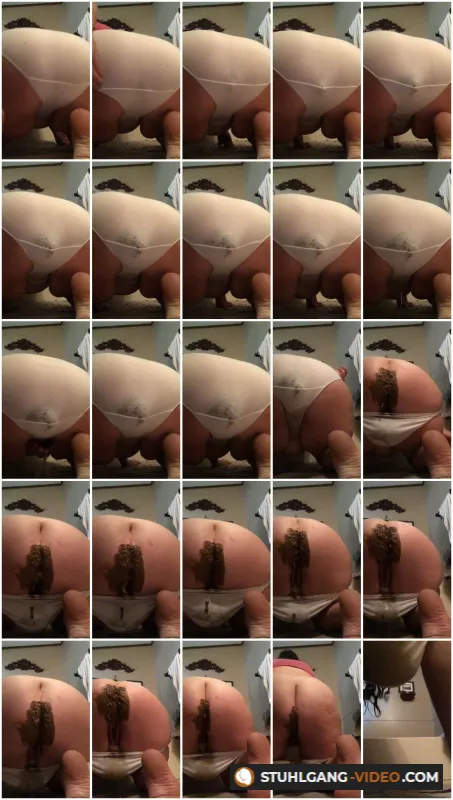 Watch Cute Big Booty Panty Poop [SD] Scatshop.com Online