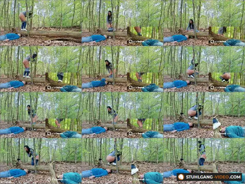 Watch Die Waldtoilette komplett vollgeschissen [HD 720p] Stuhlgang Porno Online
