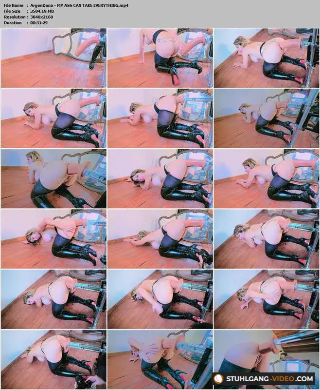 Watch ArgenDana - MY ASS CAN TAKE EVERYTHING [4K UHD] Faustficken Online