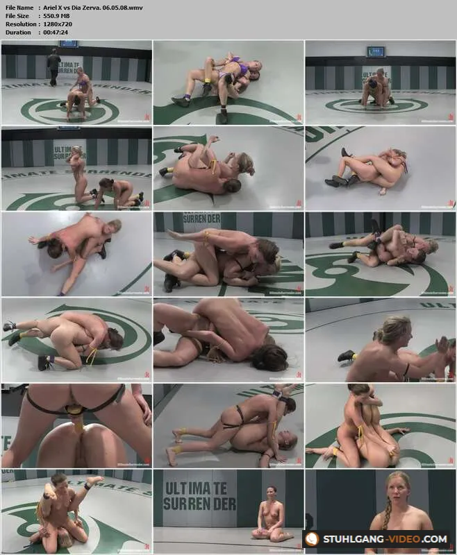 Watch Ariel X vs Dia Zerva. 06.05.08 [HD] Fetisch Porno Online