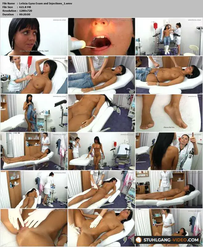 Watch Leticia Gyno Exam and Injections [HD] Fetisch Porno Online