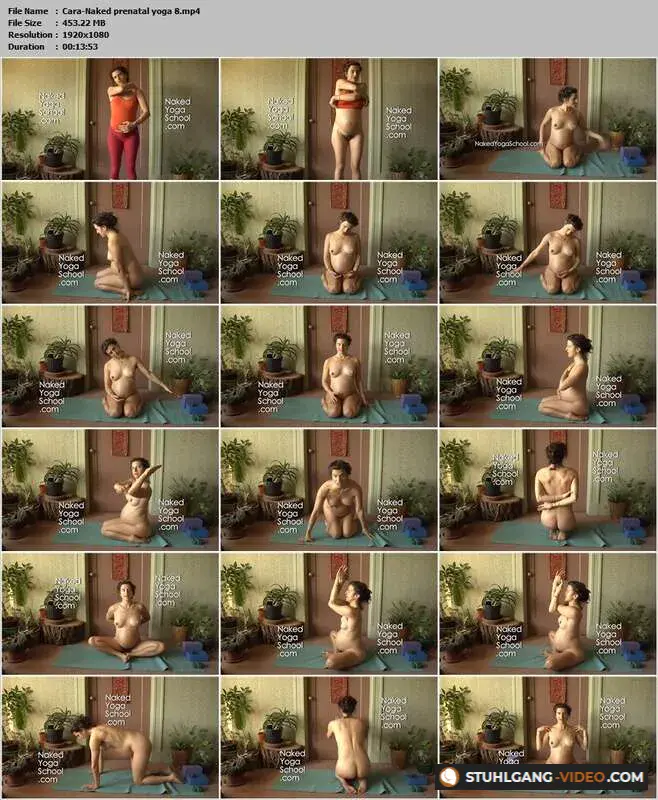 Watch Cara-Naked prenatal yoga 8 [Full HD] Schwangere Pornos Online
