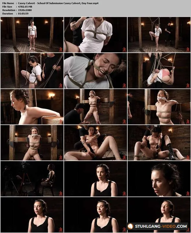 Watch Casey Calvert - School Of Submission Casey Calvert, Day Four [Full HD] BDSM Porno Online