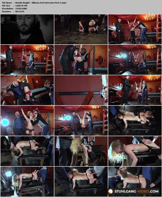 Watch Natalie Knight - Allisons Exit Interview Part 1 [Full HD] Fetisch Porno Online